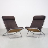 WARD BENNETT, PAIR METAL SCISS