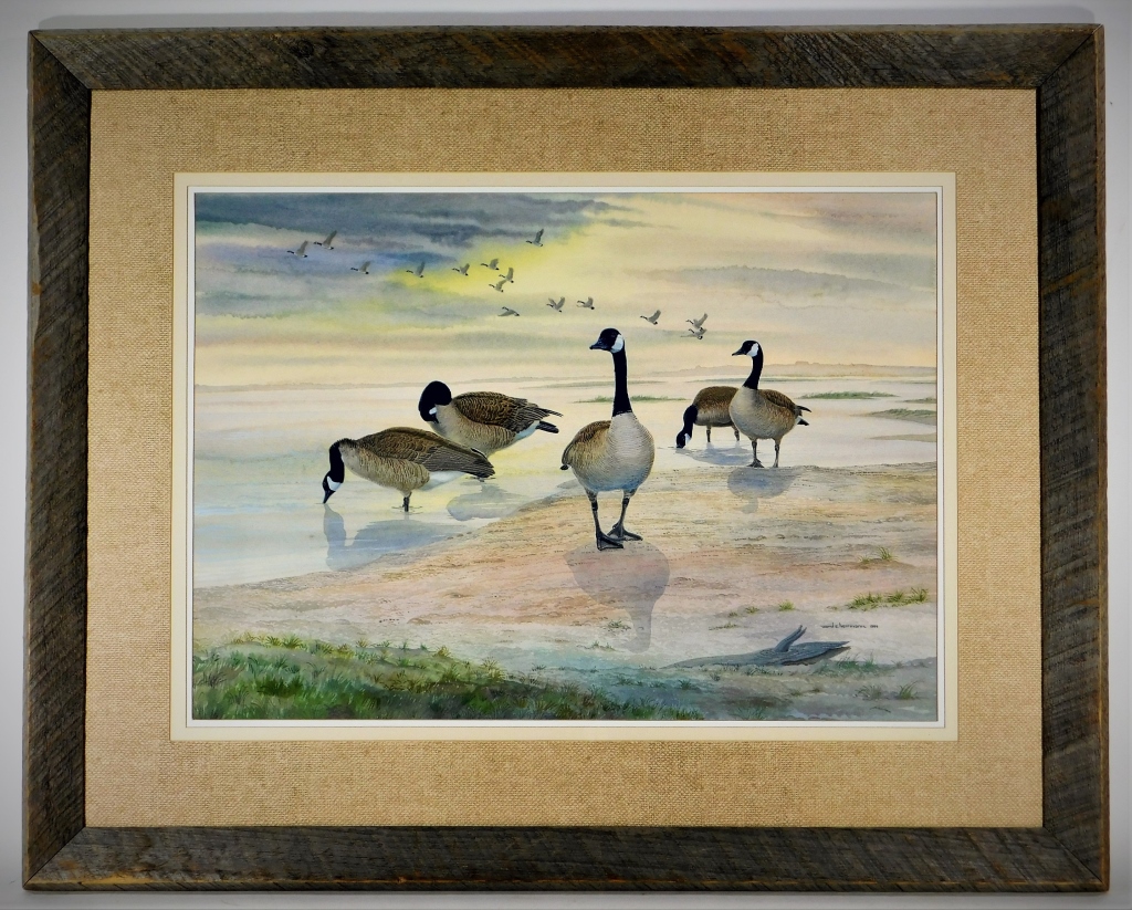 WARD E. HERRMANN CANADIAN GEESE
