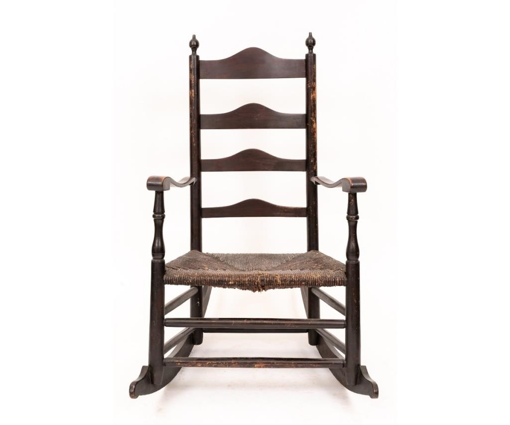 Ware maple rocking chair with