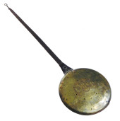 WARMING PAN, EARLY 18TH C., BR