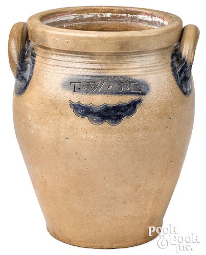 WARNE & LETTS, NEW JERSEY STONEWARE