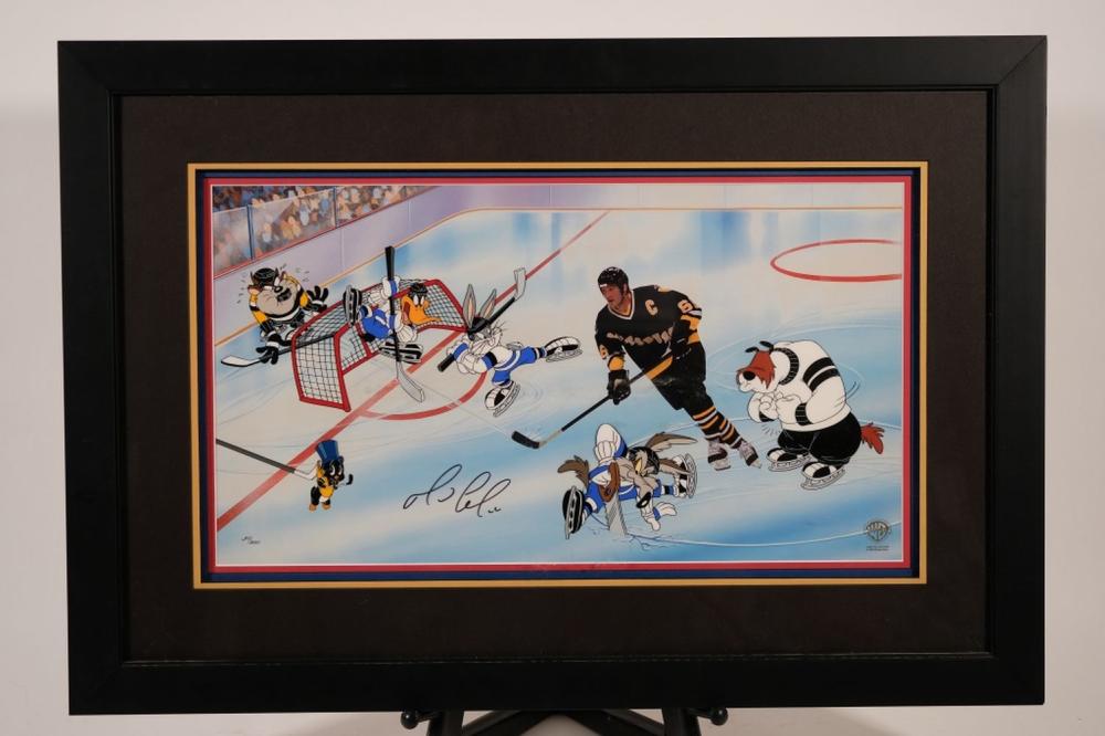 WARNER BROS ANIMATION CEL SIGNED