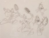 Warner Bros. inked animation c