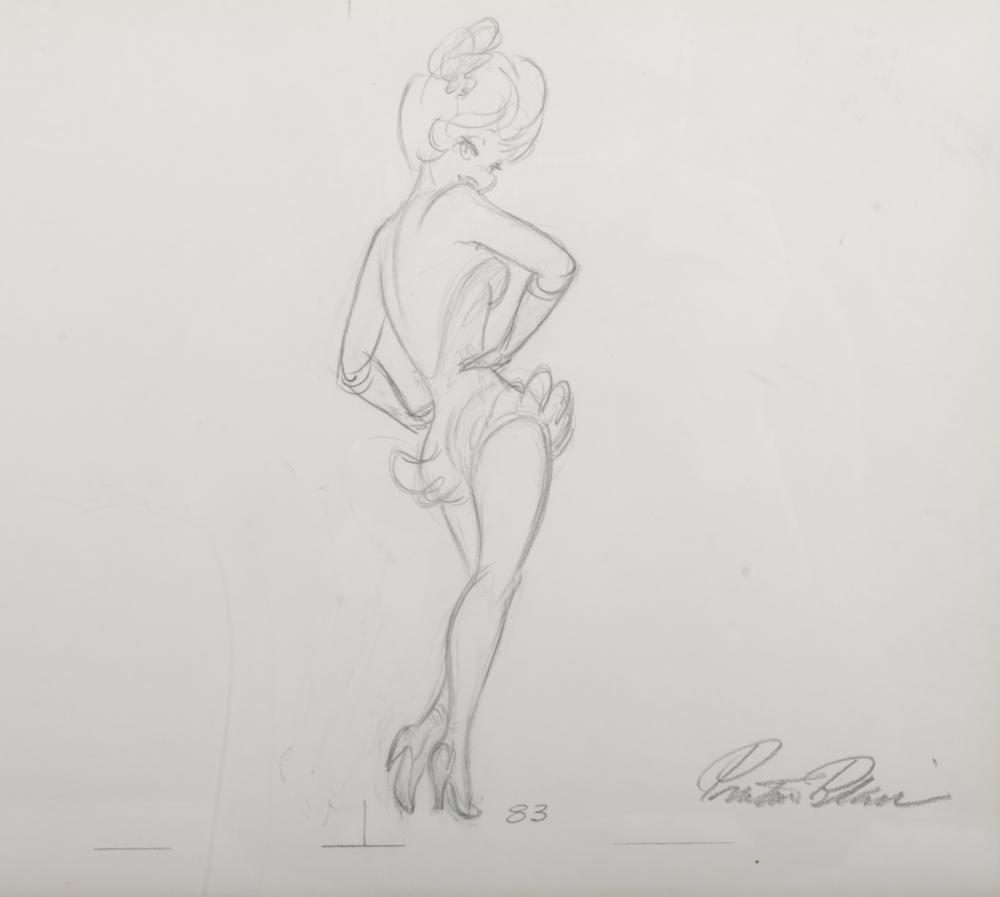 WARNER BROS PRESTON BLAIR SIGNED