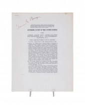 WARREN BURGER SUPREME COURT SI