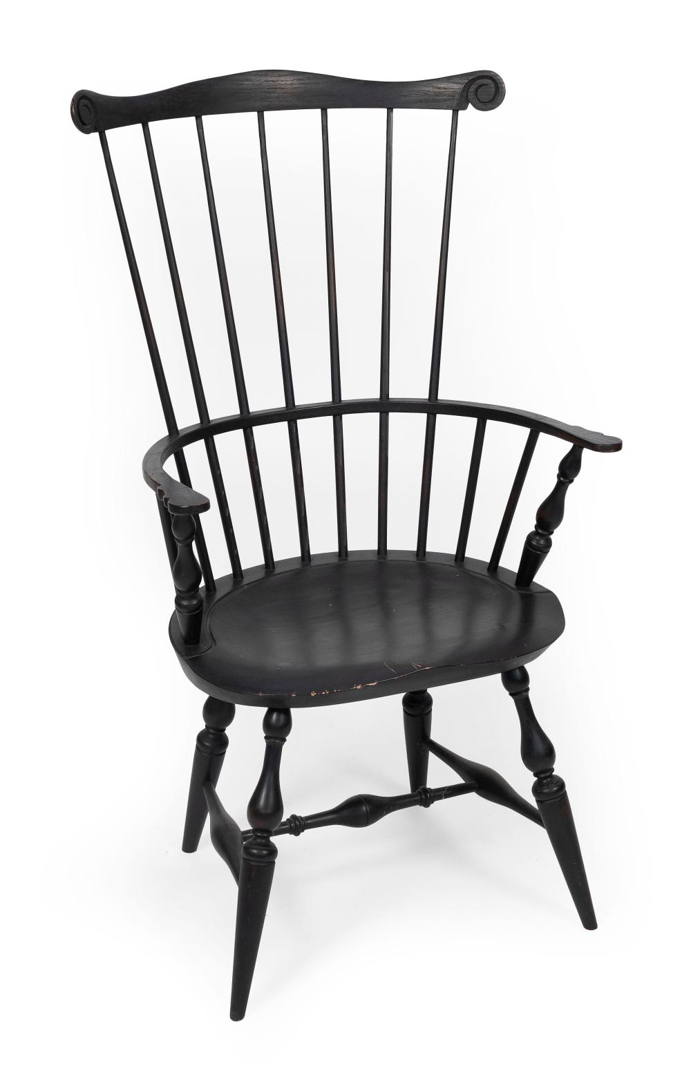 WARREN CHAIR WORKS FAN-BACK WINDSOR