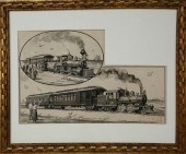 WARREN CHASE MERRITT PEN, INK