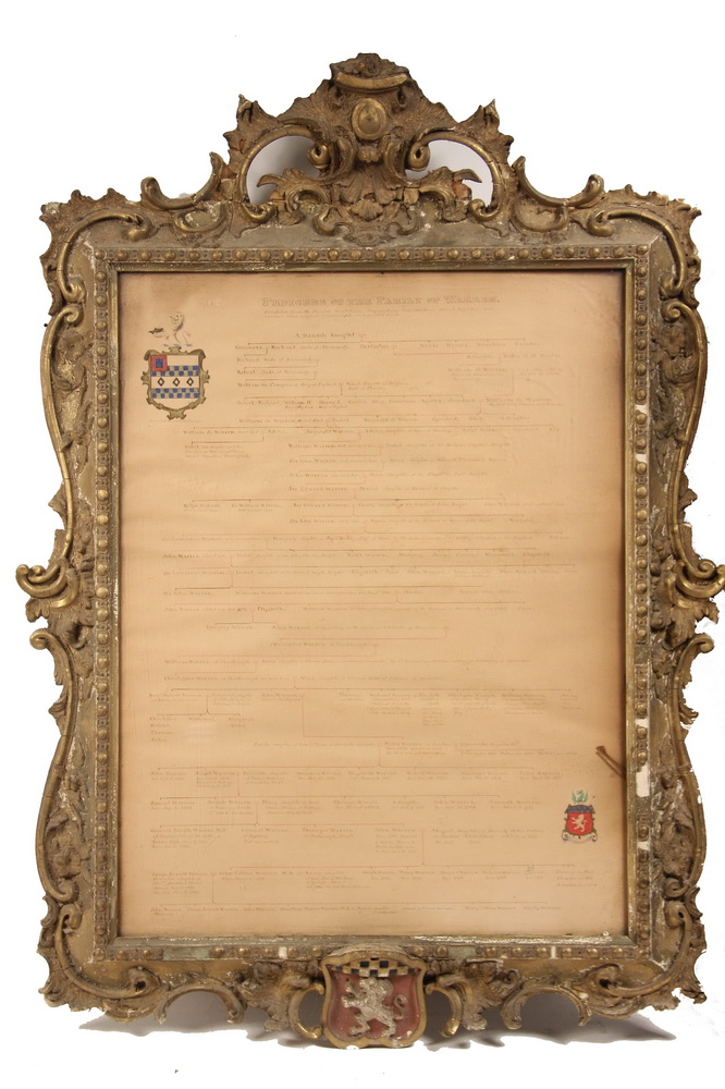 WARREN FAMILY PEDIGREE - Ink