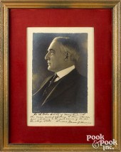 WARREN HARDING SIGNED PHOTOGRA