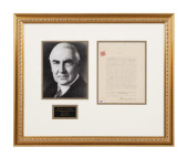 WARREN HARDING SIGNED PROXY DU