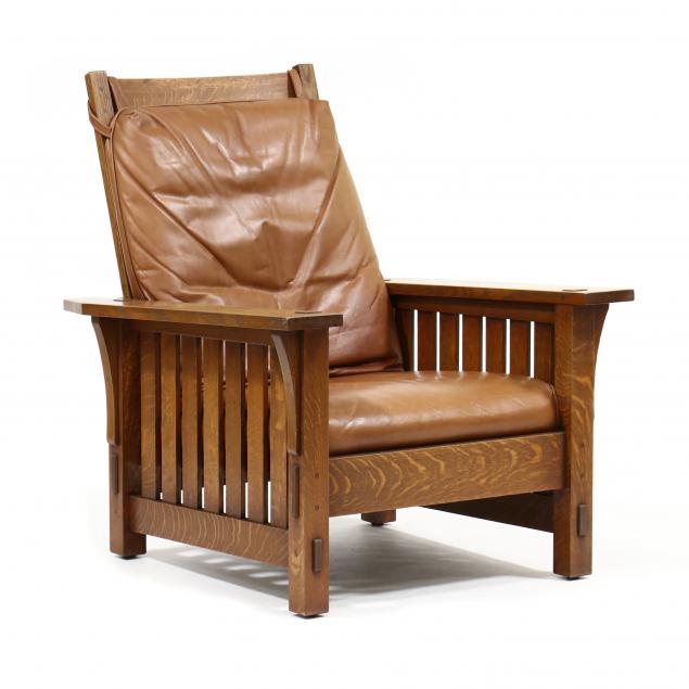 WARREN HILE, MISSION STYLE OAK