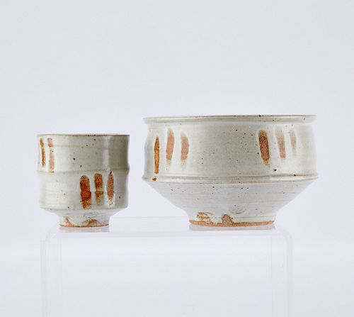WARREN MACKENZIE MATCHING BOWL &