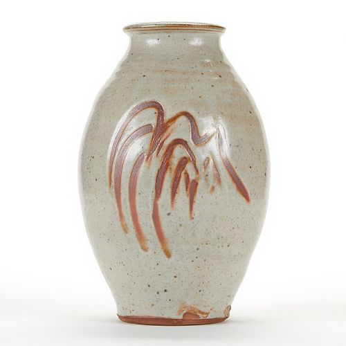 WARREN MACKENZIE TALL VASE -