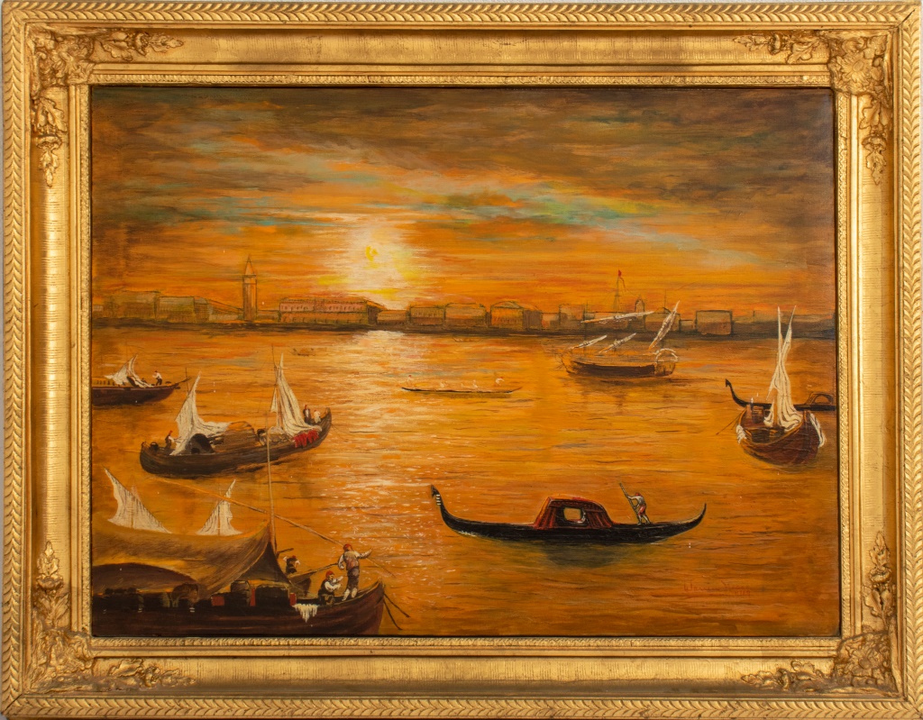 WARREN NESSE (?), VENETIAN SCENE,