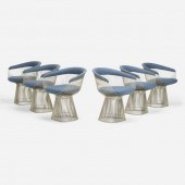 Warren Platner. Chairs, set of