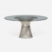 Warren Platner. Dining table.