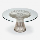 WARREN PLATNER KNOLL DINING TA