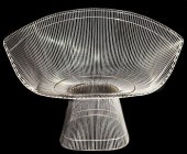WARREN PLATNER KNOLL LOUNGE CH