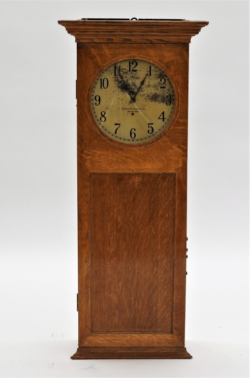 WARREN TELECHRON OAK REGULATOR TIME