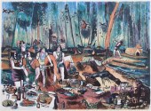 Warrington Colescott (American
