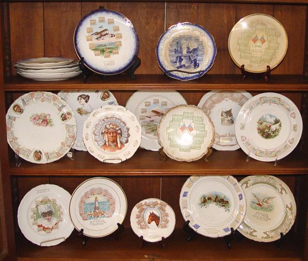 WARWICK CHINA CALENDAR PLATE