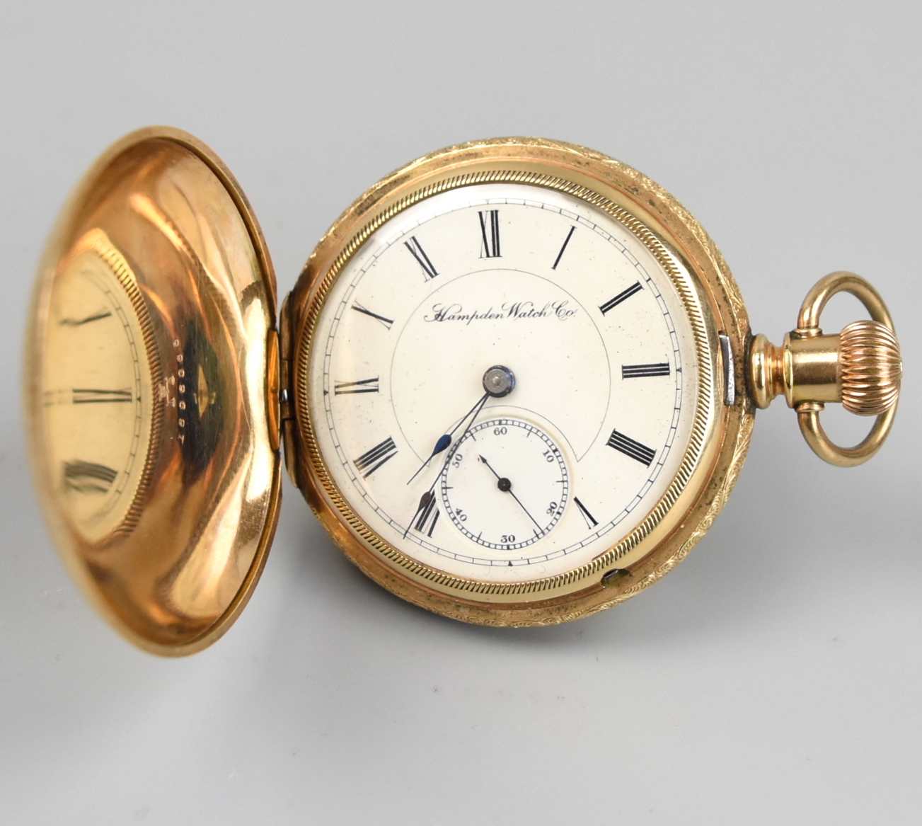 WASHINGTON WATCH CO. GOLD PLATED
