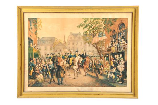 WASHINGTONS TRIUMPHAL ENTRY INTO
