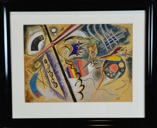 WASSILY KANDINSKY OIL ON