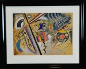 WASSILY KANDINSKY OIL ON BOARD