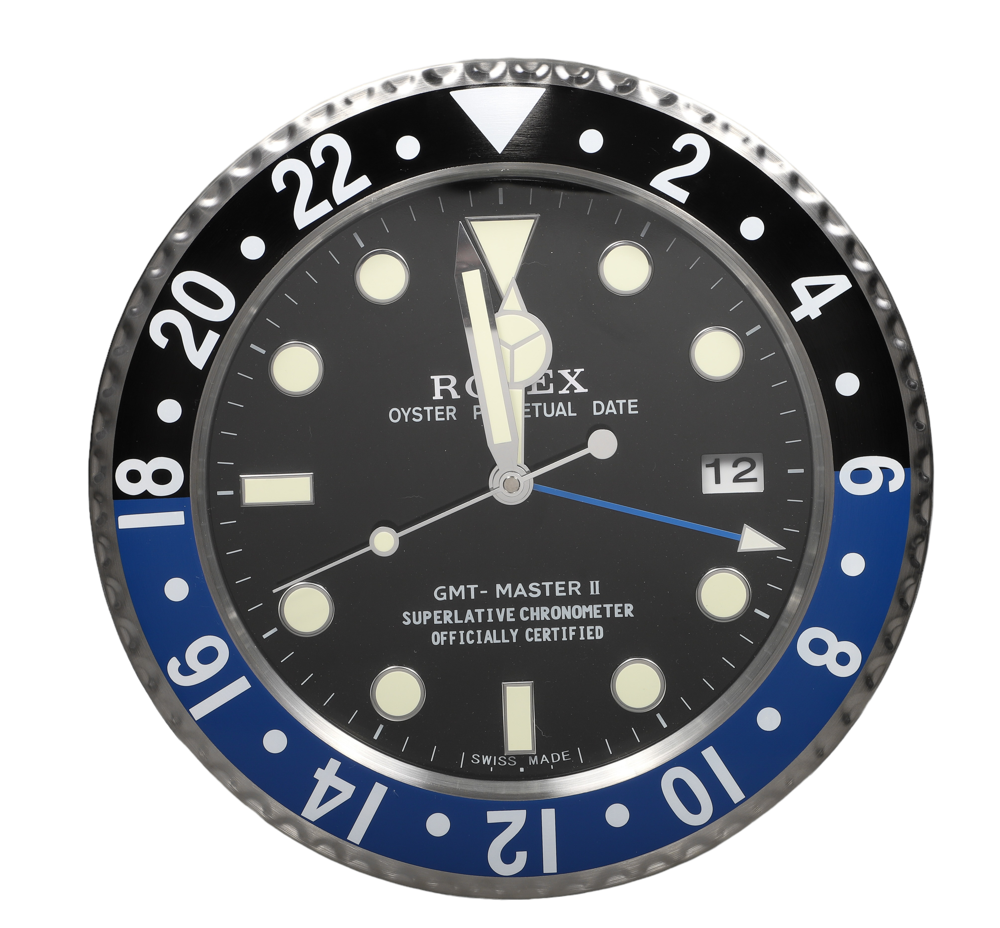 Watch Dealer Display Clock Rolex