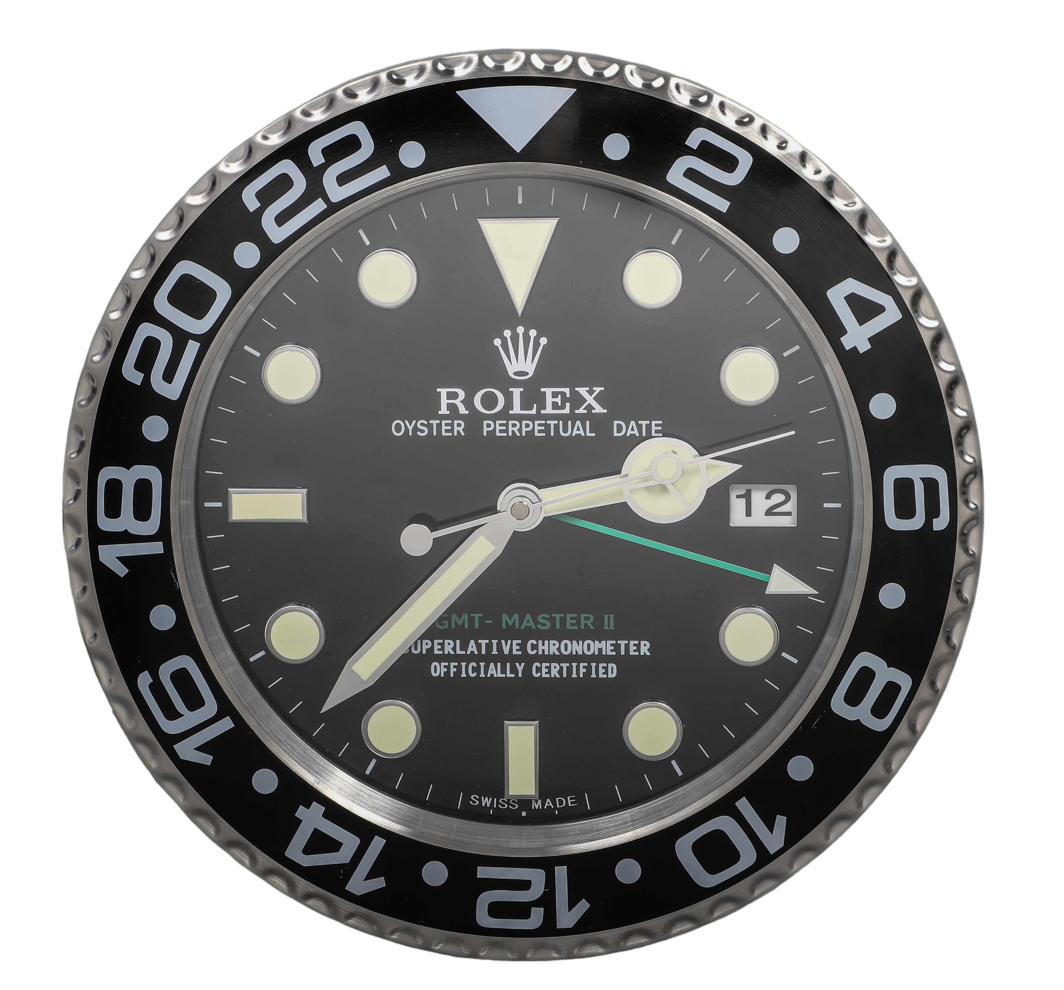 Watch Dealer Display Clock Rolex