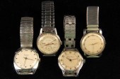 WATCH LOT - 4 men's stainless