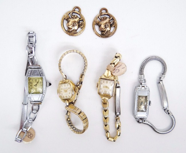 Watch lot including Hamilton ladies