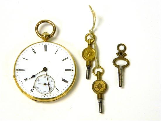 WATCH: Men's 14 karat yellow gold