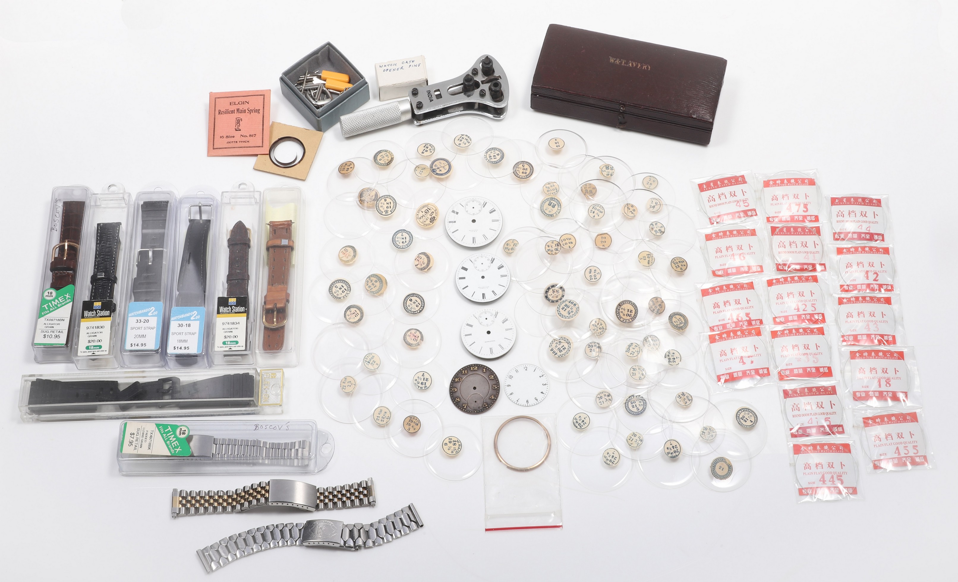 Watch repair and related items to