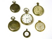 WATCHES: Six pocket watches in