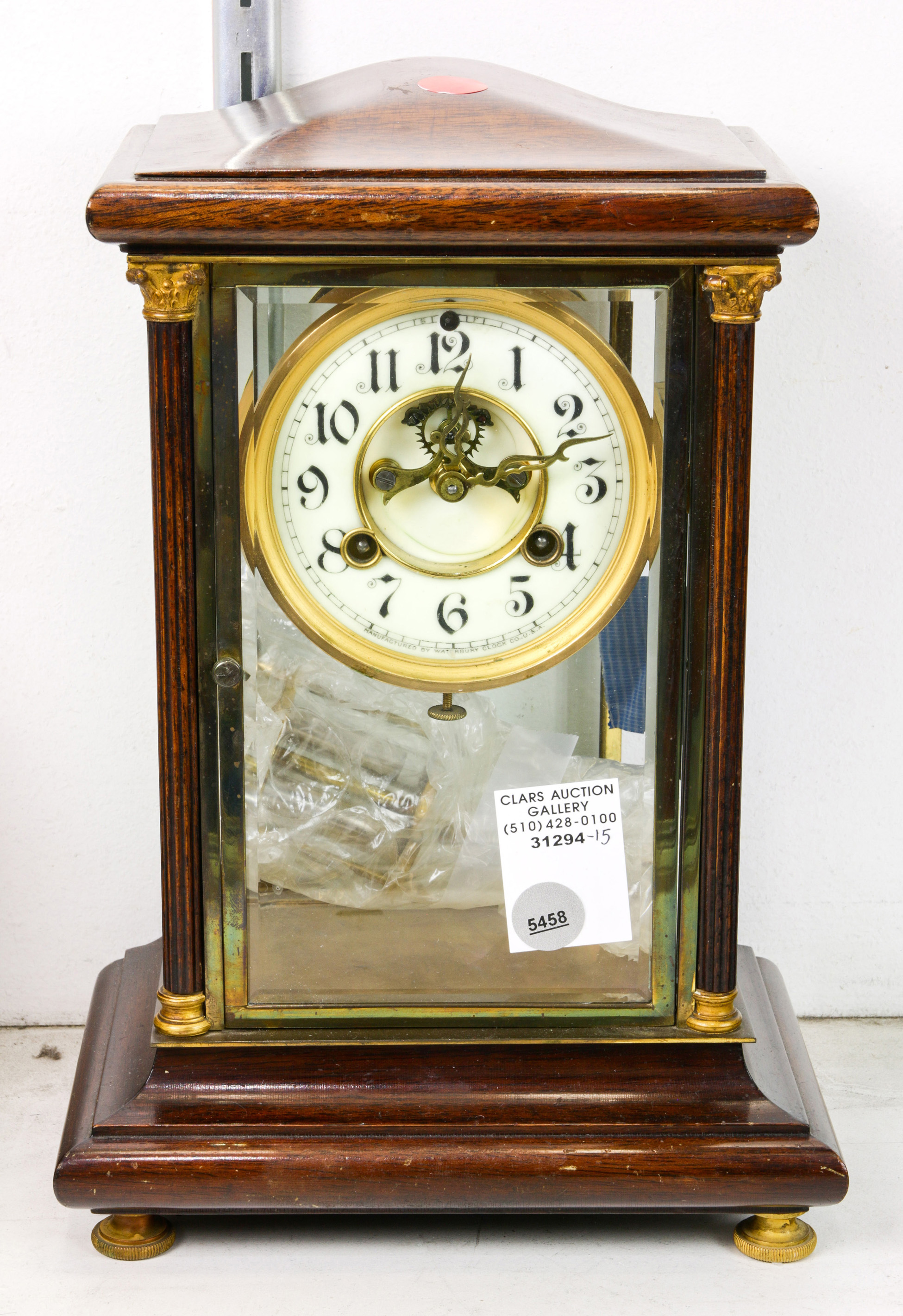 WATERBURY CLOCK CO MANTEL CLOCK