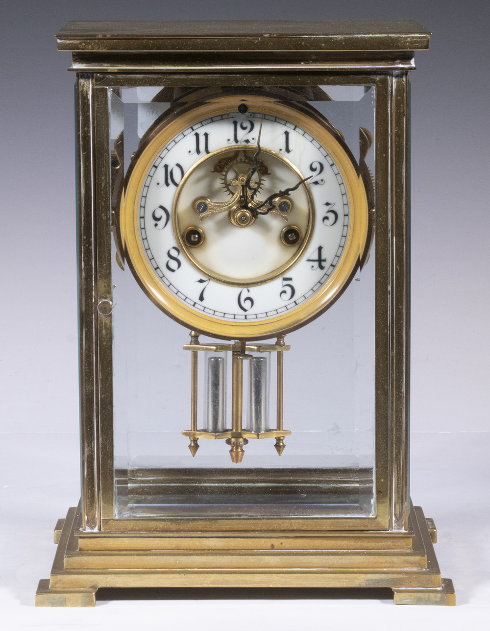 WATERBURY CRYSTAL REGULATOR CLOCK