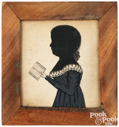 WATERCOLOR AND CUTWORK SILHOUE