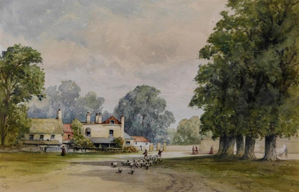 WATERCOLOR AND GOUACHE, ENGLISH