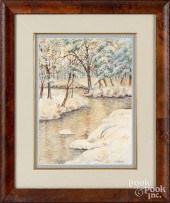 WATERCOLOR AND GOUACHE WINTER