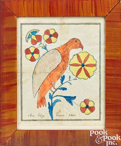 WATERCOLOR AND INK FRAKTUR