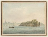 Watercolor attributed to Pococ