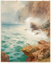Watercolor attributed to Thoma