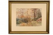 WATERCOLOR - Autumn Woodland S