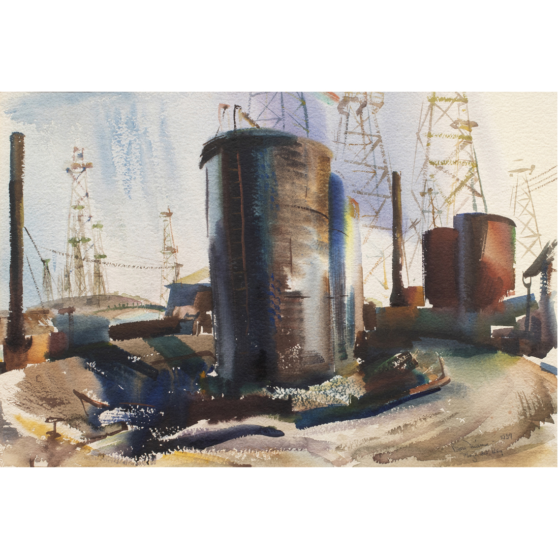 WATERCOLOR, BARSE MILLER Barse