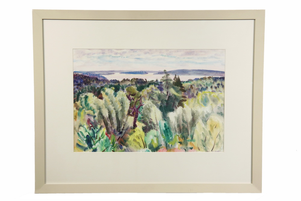 WATERCOLOR - 'Brush Patterns' by