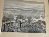 WATERCOLOR BY MAXWELL MAYS - W