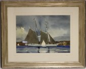 WATERCOLOR BY NORMAN FORTIER (