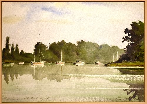 WATERCOLOR BY PETER EGELIWatercolor